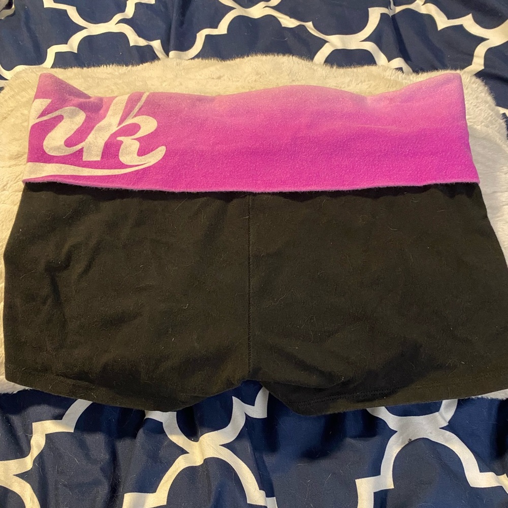 Vintage PINK yoga shorts!